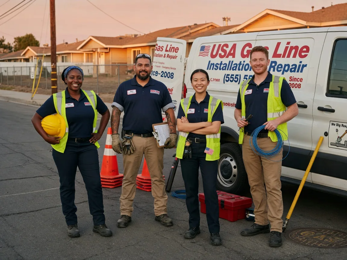 Gas Line Installation company in Barry, MN